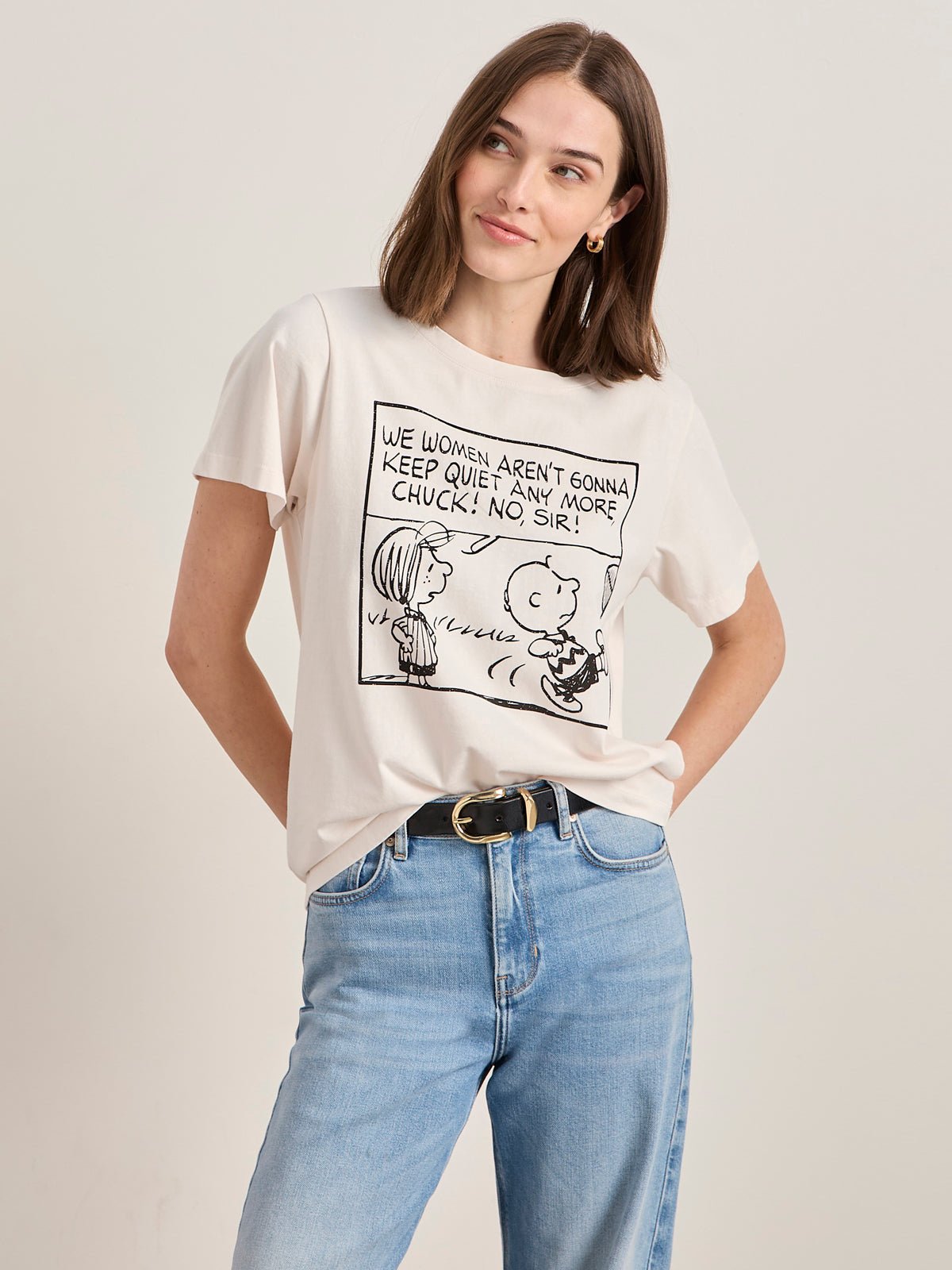 Sanctuary x PEANUTS 75th Anniversary Aren't Gonna Keep Quiet Tee - Image 9