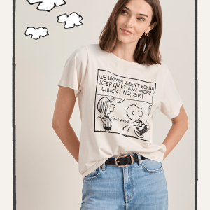 Sanctuary x PEANUTS 75th Anniversary Aren't Gonna Keep Quiet Tee