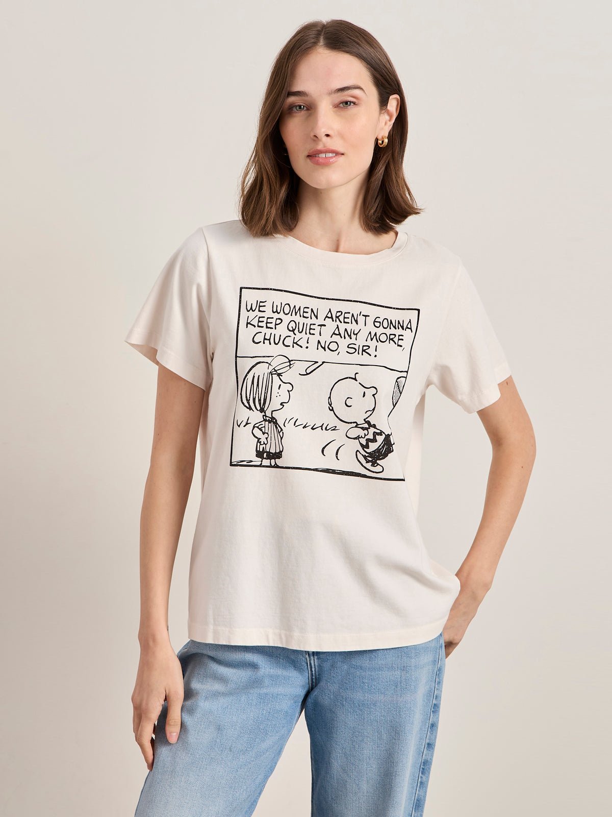 Sanctuary x PEANUTS 75th Anniversary Aren't Gonna Keep Quiet Tee - Image 5