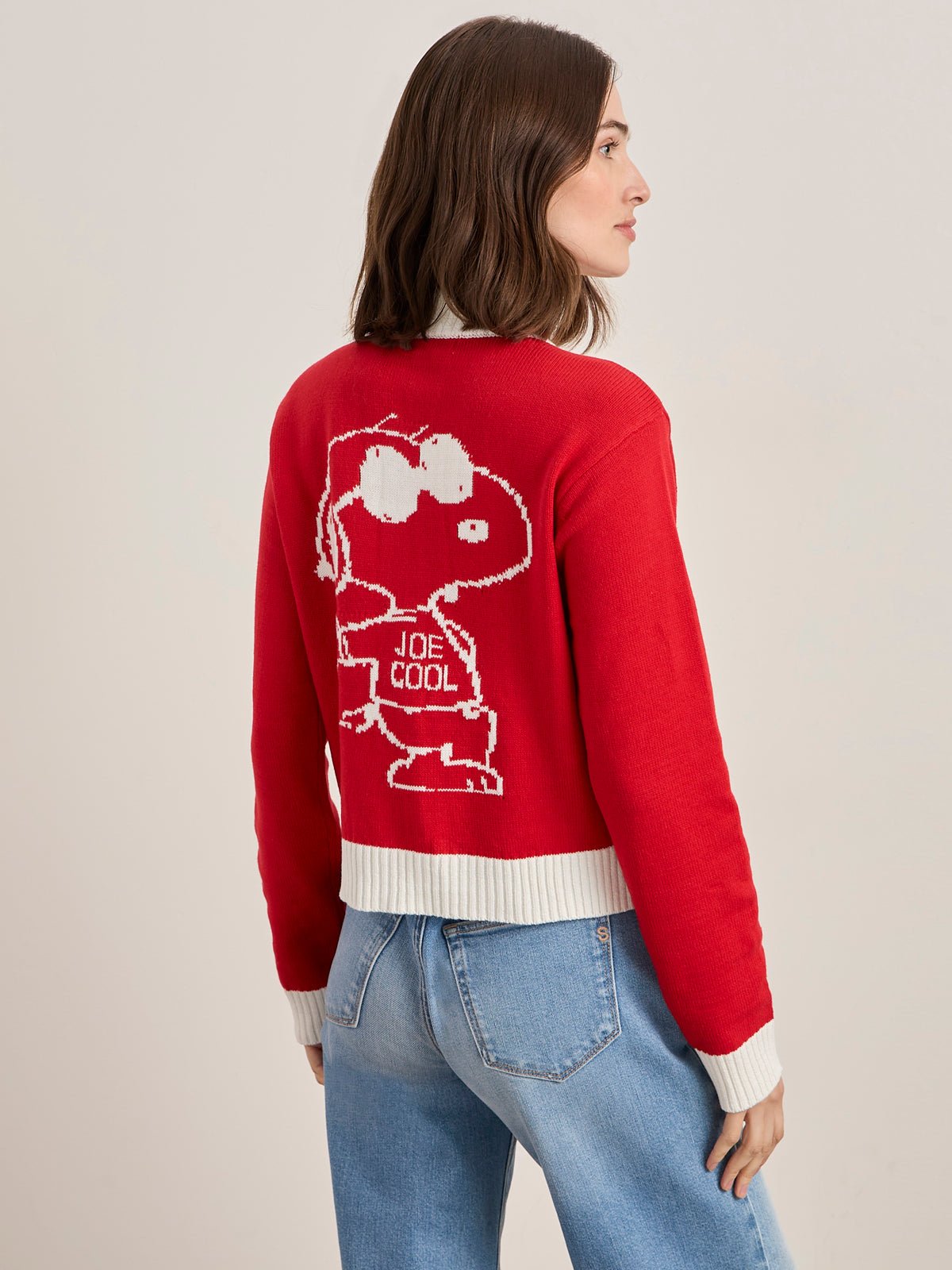 Sanctuary x PEANUTS 75th Anniversary Joe Cool Zip Up Sweater - Image 5