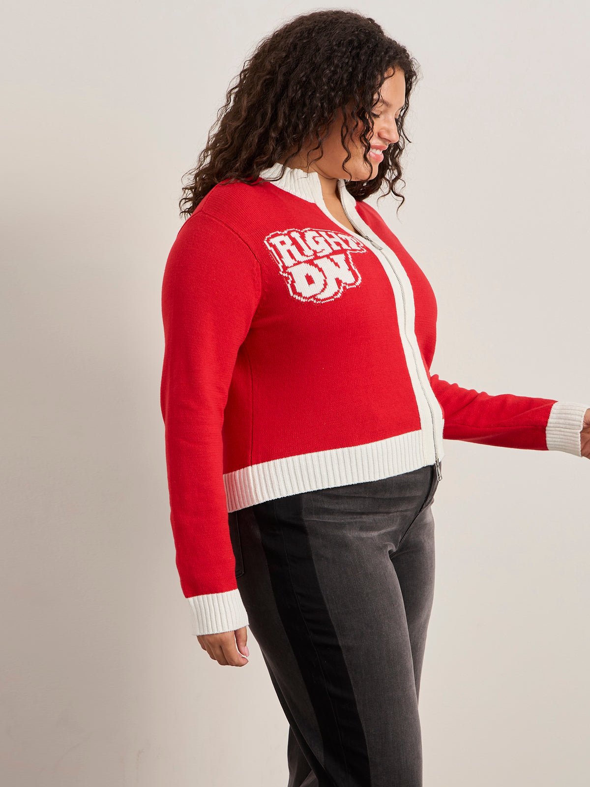 Sanctuary x PEANUTS 75th Anniversary Joe Cool Zip Up Sweater - Image 7