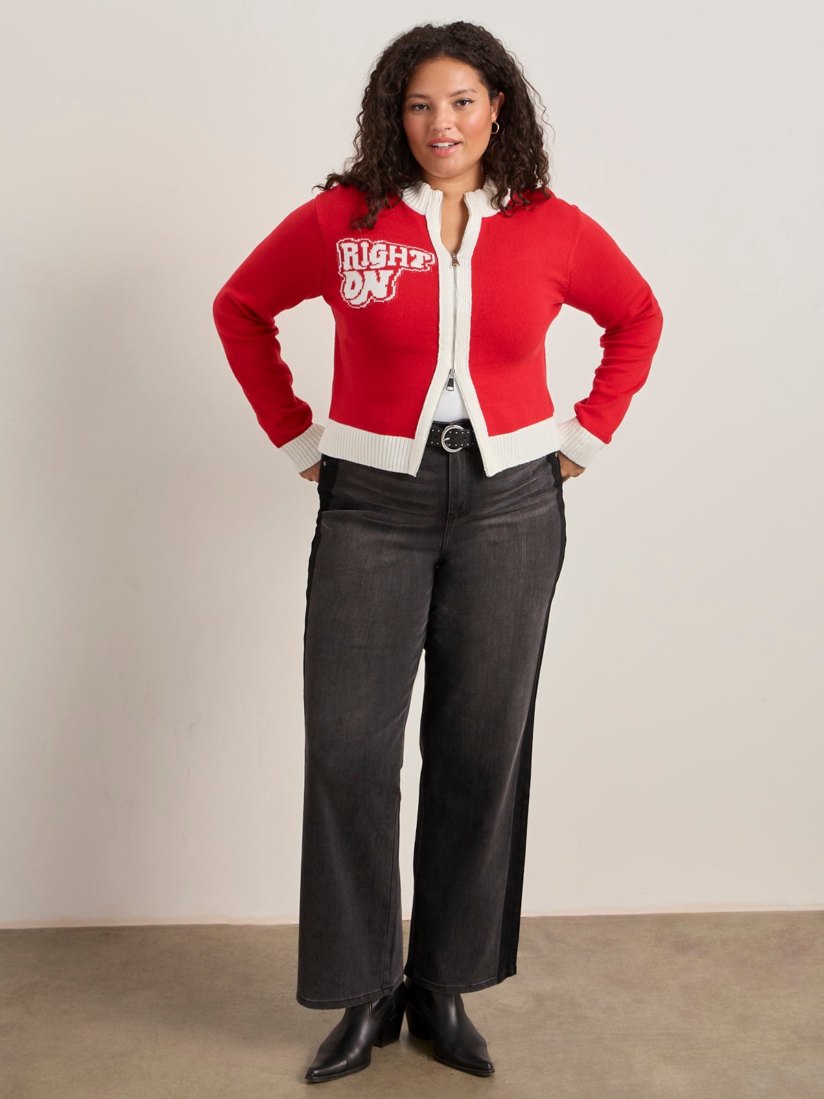 Sanctuary x PEANUTS 75th Anniversary Joe Cool Zip Up Sweater - Image 9