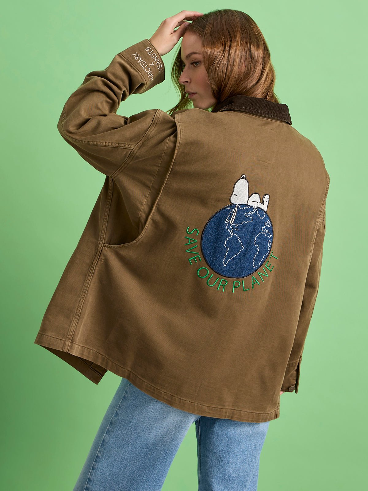Sanctuary x PEANUTS 75th Anniversary Save Our Planet Jacket - Image 2