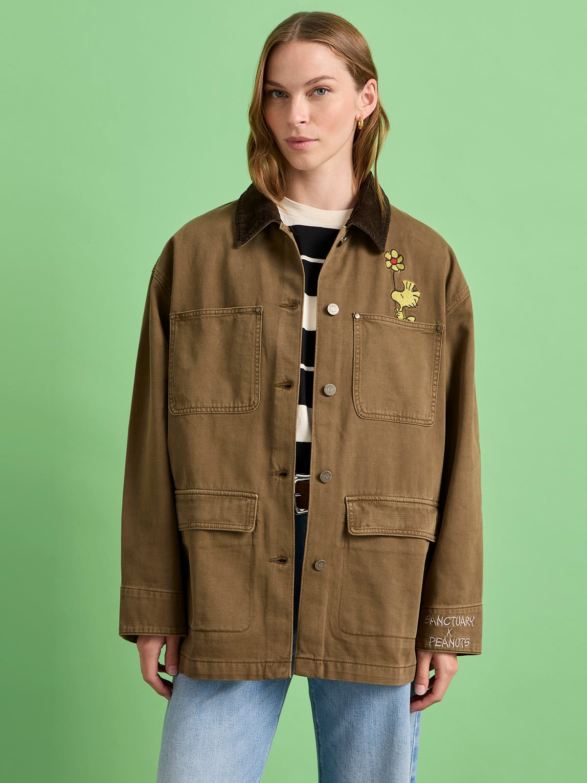 Sanctuary x PEANUTS 75th Anniversary Save Our Planet Jacket - Image 3