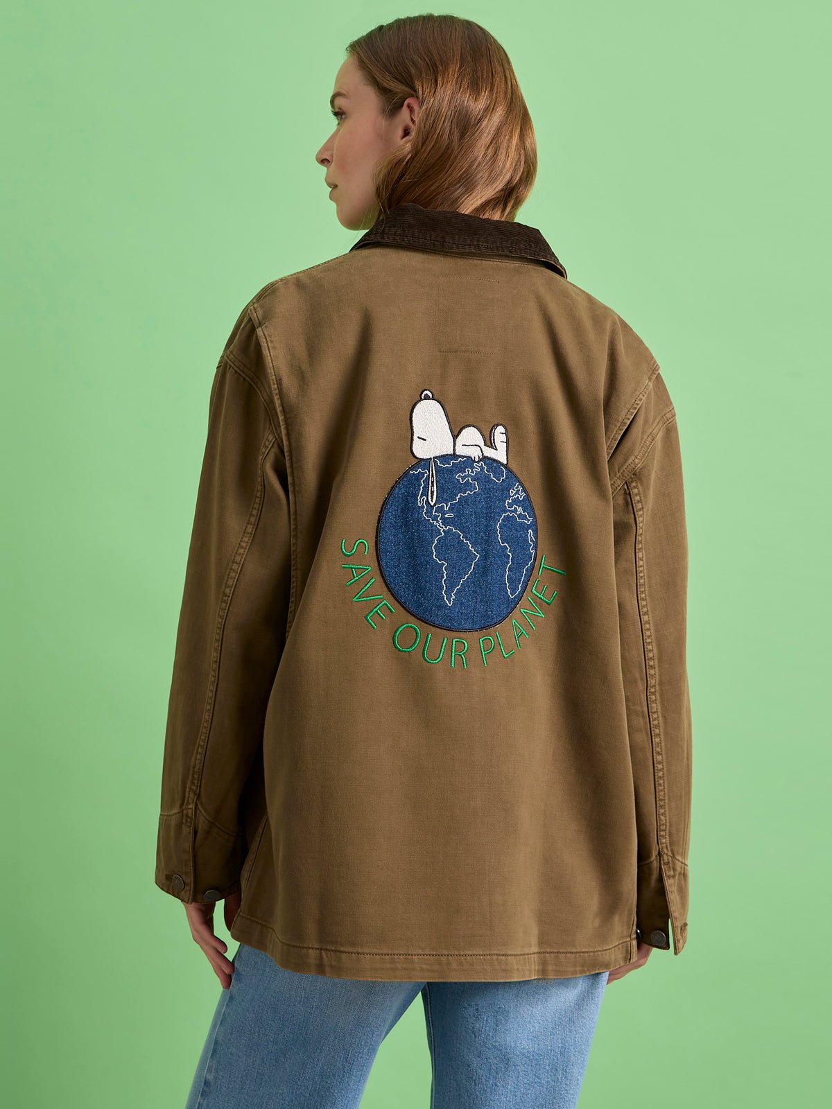 Sanctuary x PEANUTS 75th Anniversary Save Our Planet Jacket - Image 4
