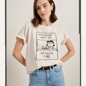 Sanctuary x PEANUTS 75th Anniversary The Doctor Is In Tee