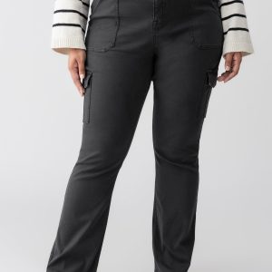 Sculpted Hayden Bootcut Standard Rise Pant Black Extended Sizing