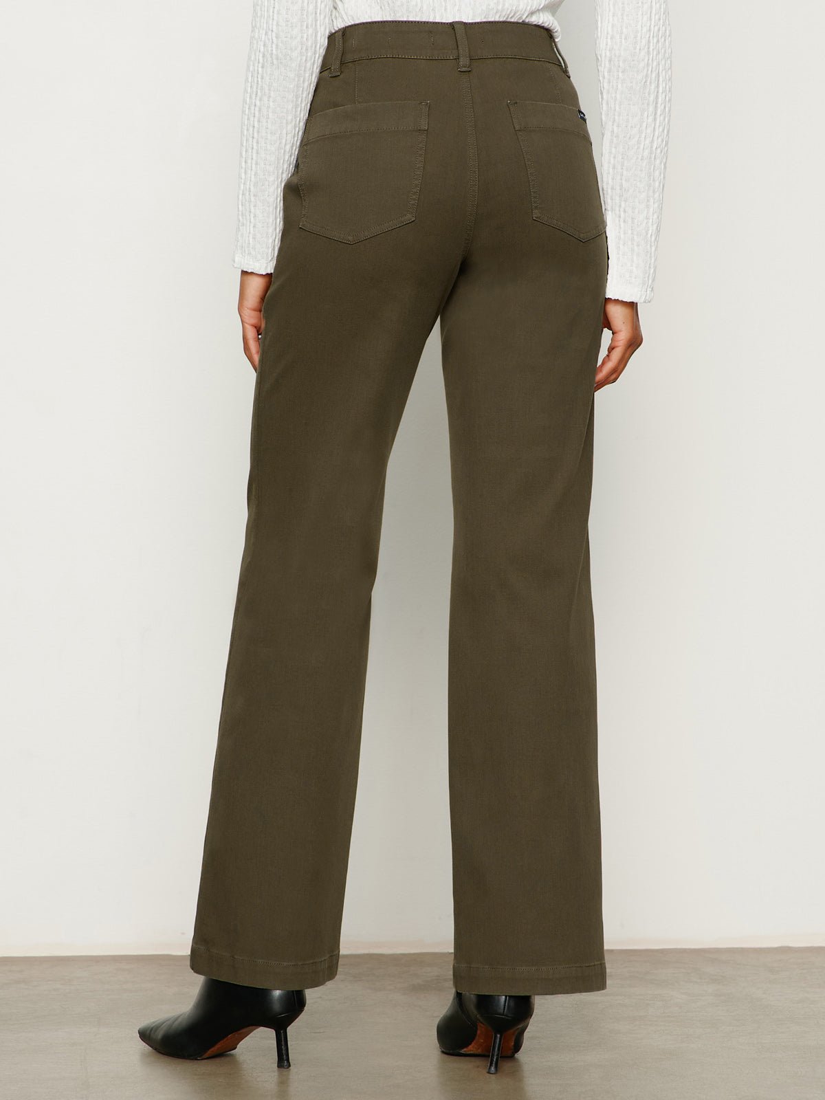 Sculpted Insider Wide Leg Pant Timber - Image 3
