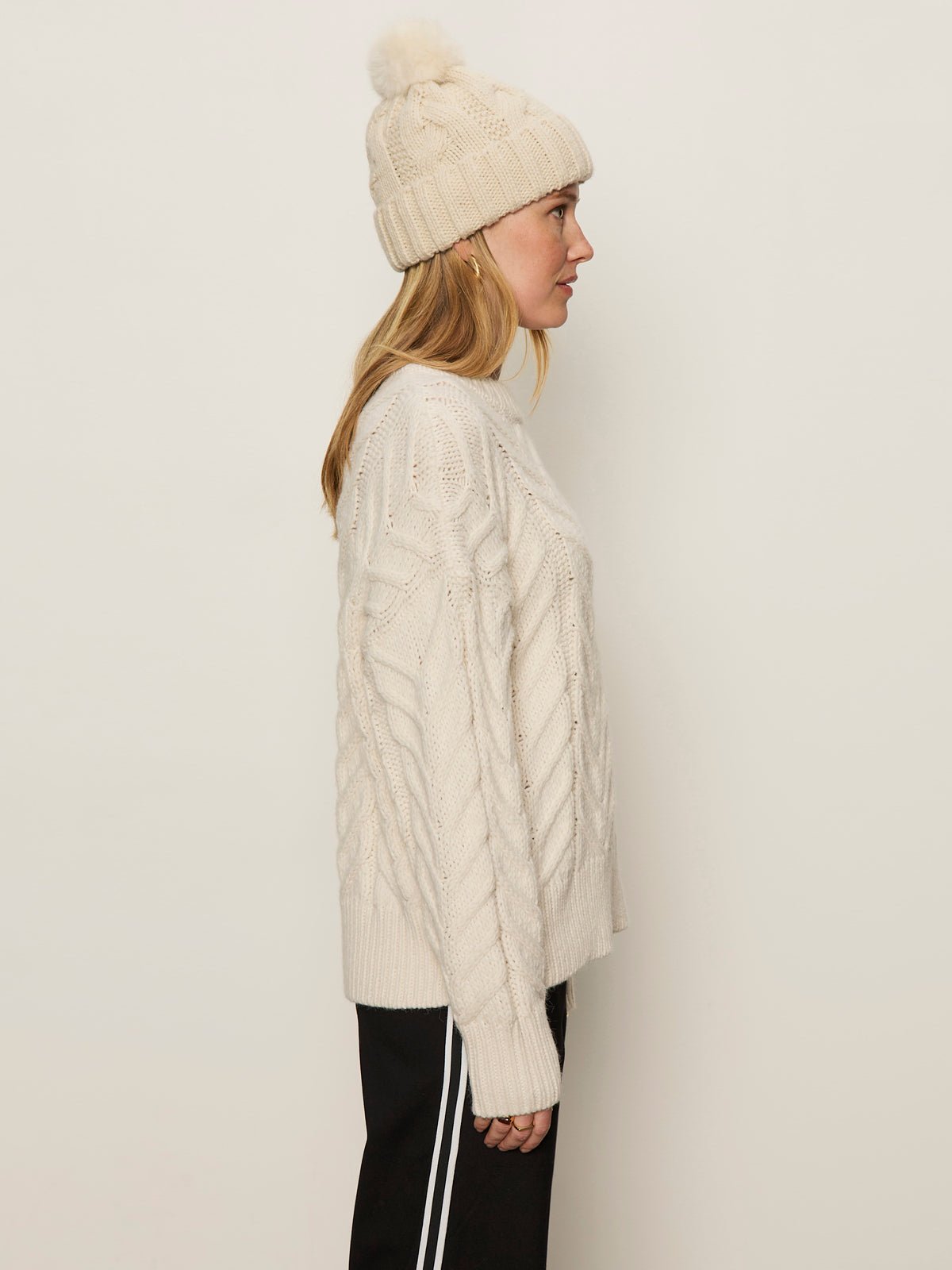 Snow Bunny Statement Sweater Chalk - Image 3