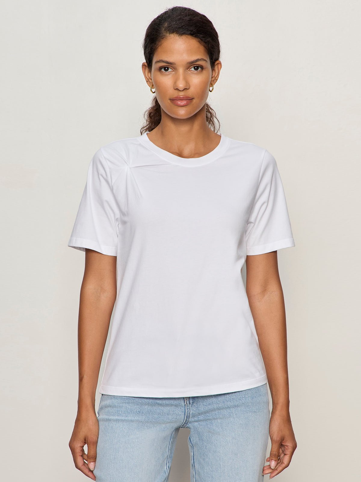 Soft Twist Tee White - Image 3