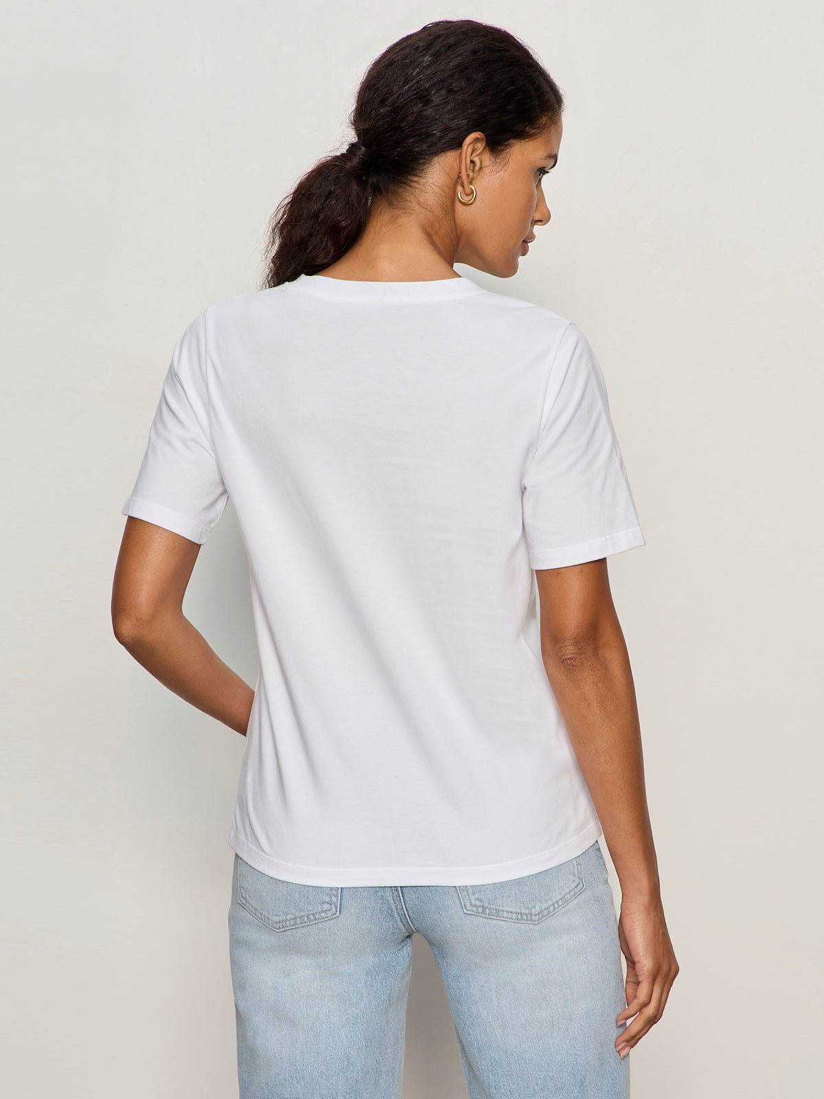 Soft Twist Tee White - Image 4