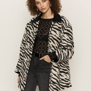 Soiree Barn Jacket Striking Zebra