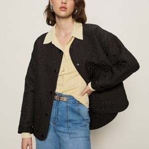 Transit Quilted Liner Jacket Black