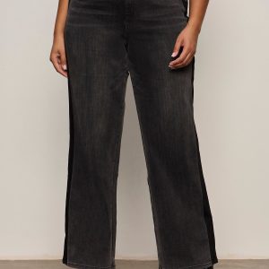 Tuxedo Relaxed Straight Jean Black Tie Extended Sizing
