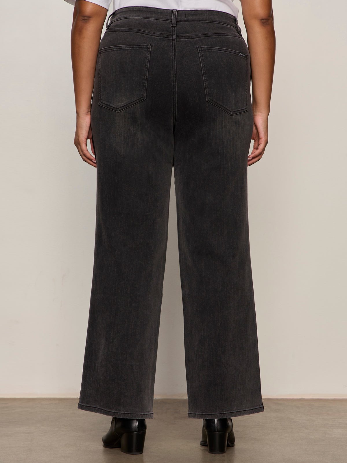 Tuxedo Relaxed Straight Jean Black Tie Extended Sizing - Image 3